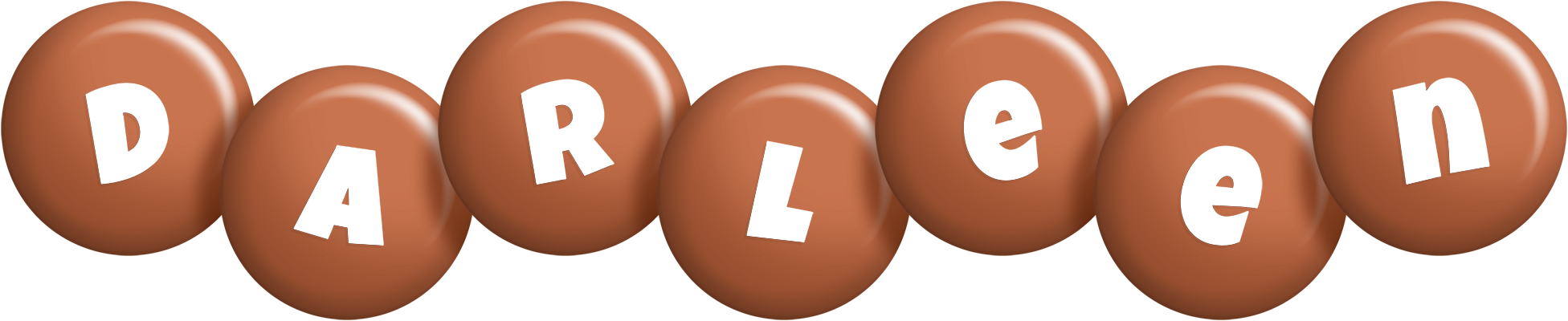 Darleen candy-brown logo