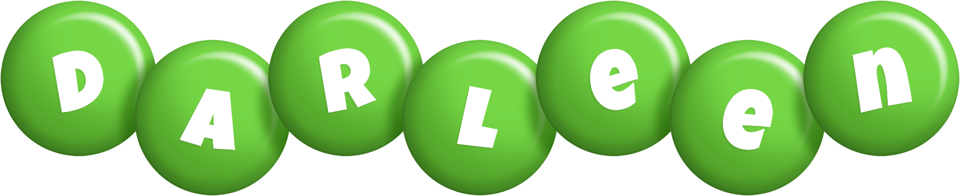 Darleen candy-green logo