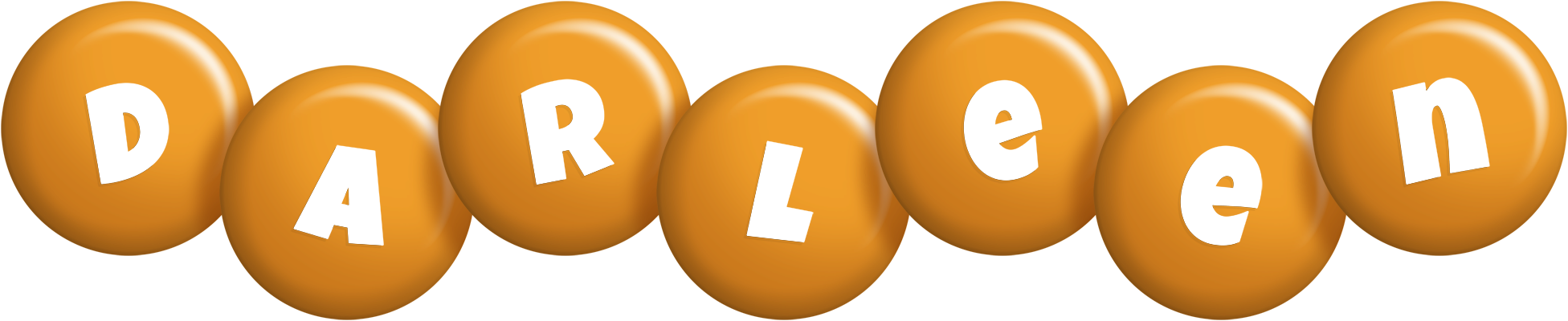 Darleen candy-orange logo