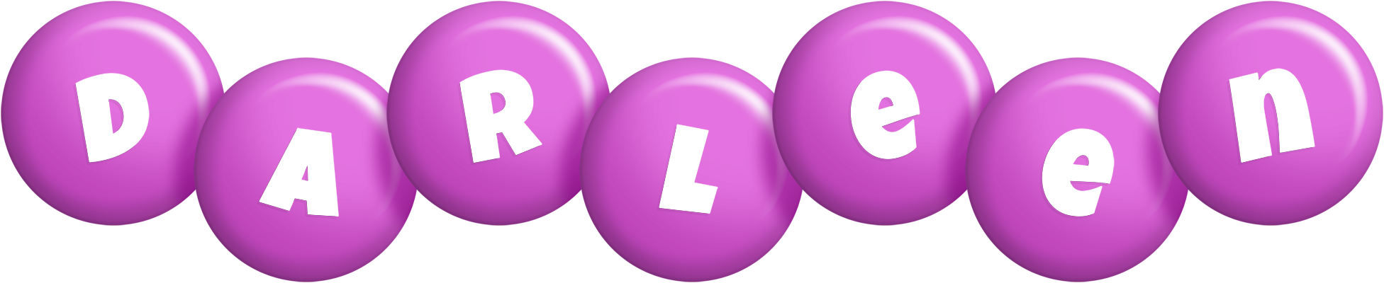 Darleen candy-purple logo