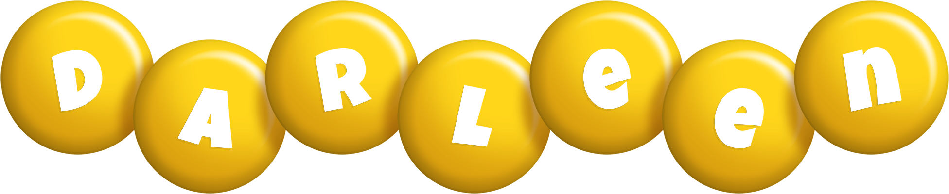 Darleen candy-yellow logo