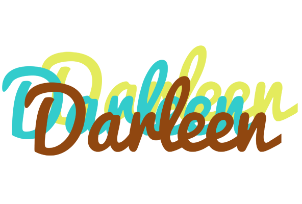 Darleen cupcake logo