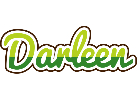 Darleen golfing logo