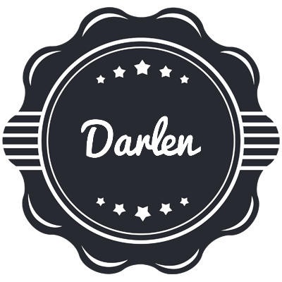 Darlen badge logo