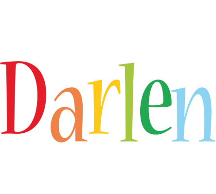 Darlen birthday logo