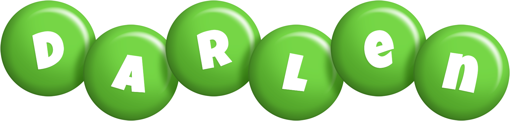 Darlen candy-green logo
