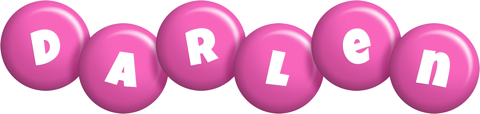 Darlen candy-pink logo