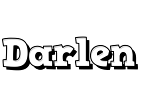 Darlen snowing logo