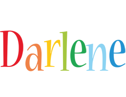 Darlene birthday logo