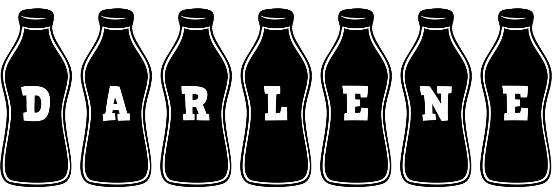 Darlene bottle logo