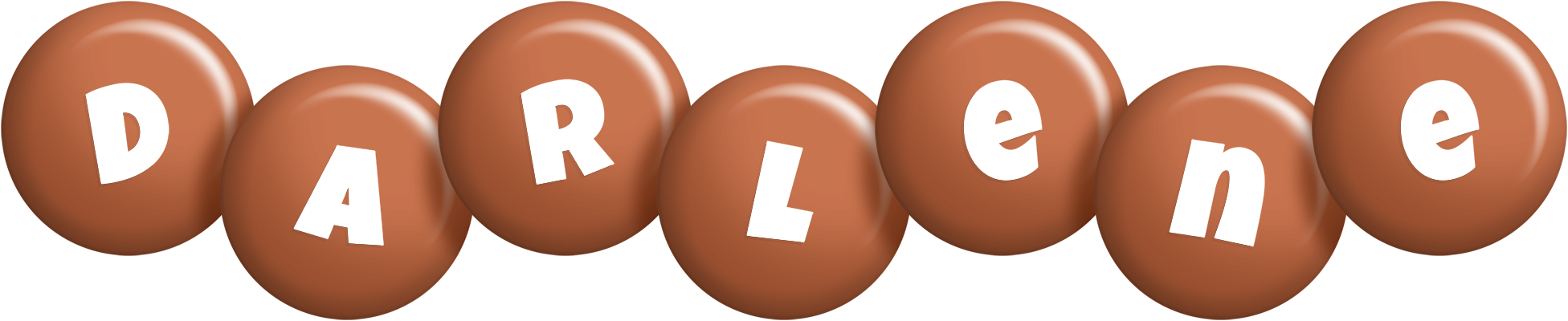 Darlene candy-brown logo