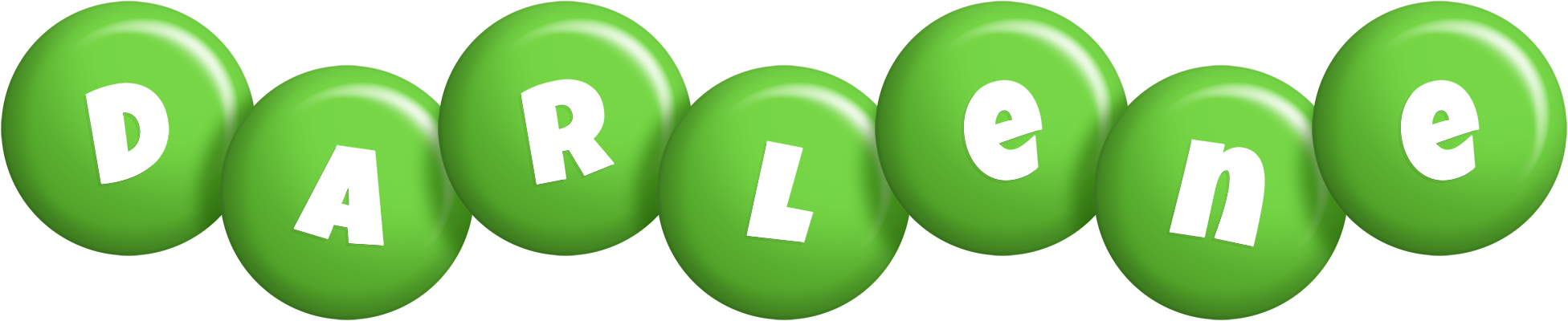 Darlene candy-green logo