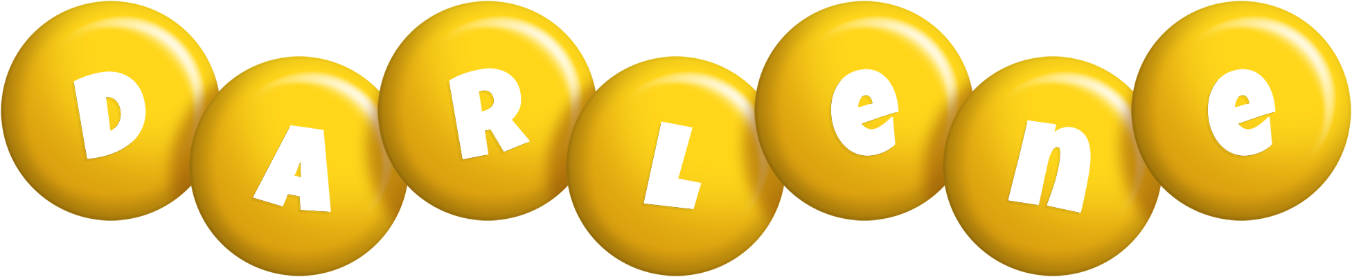 Darlene candy-yellow logo