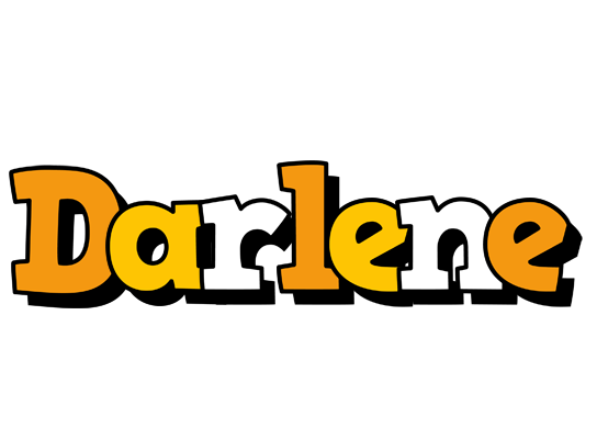 Darlene cartoon logo