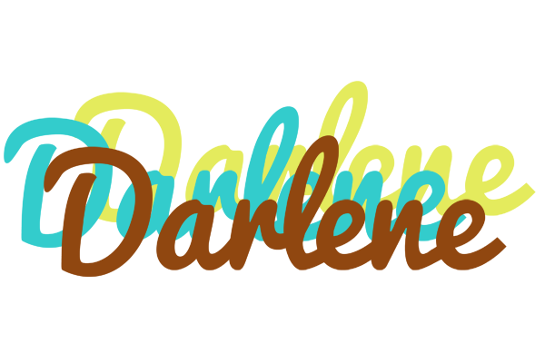 Darlene cupcake logo