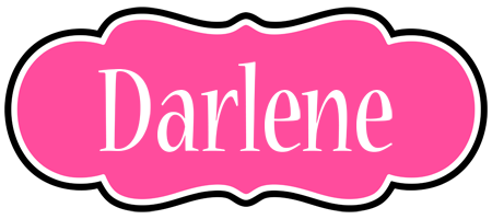 Darlene invitation logo