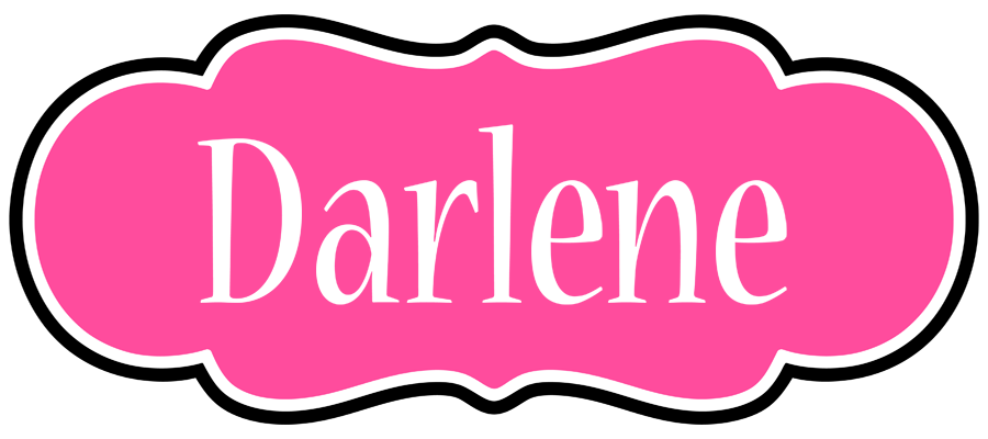 Darlene invitation logo