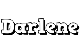 Darlene snowing logo