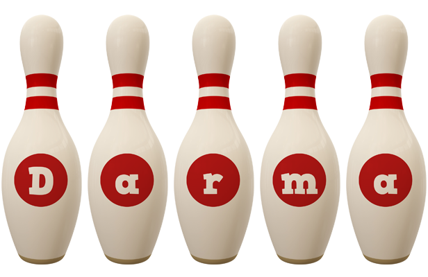 Darma bowling-pin logo