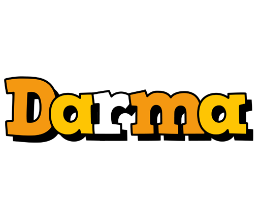 Darma cartoon logo