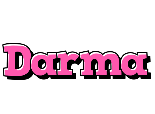 Darma girlish logo