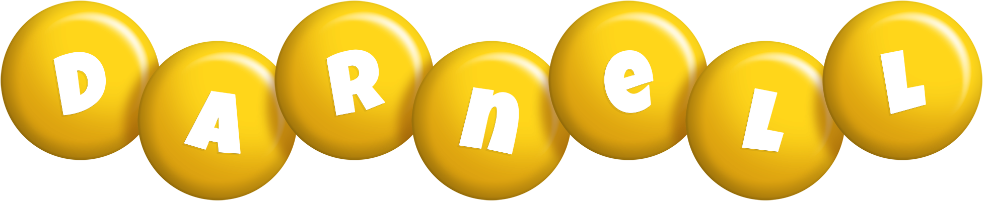 Darnell candy-yellow logo