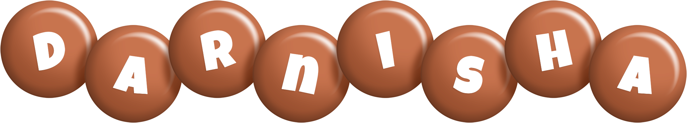 Darnisha candy-brown logo