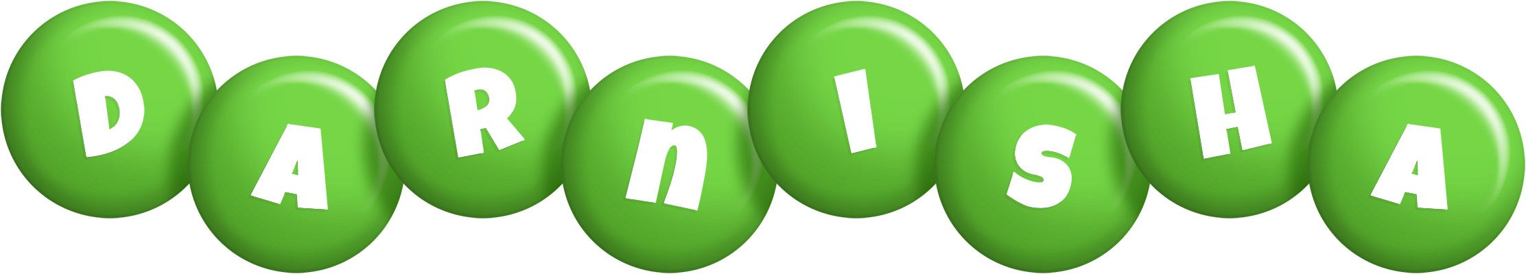 Darnisha candy-green logo