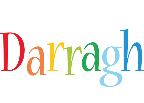 Darragh birthday logo