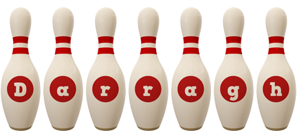 Darragh bowling-pin logo