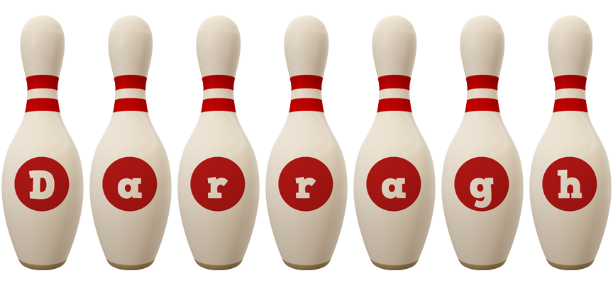 Darragh bowling-pin logo