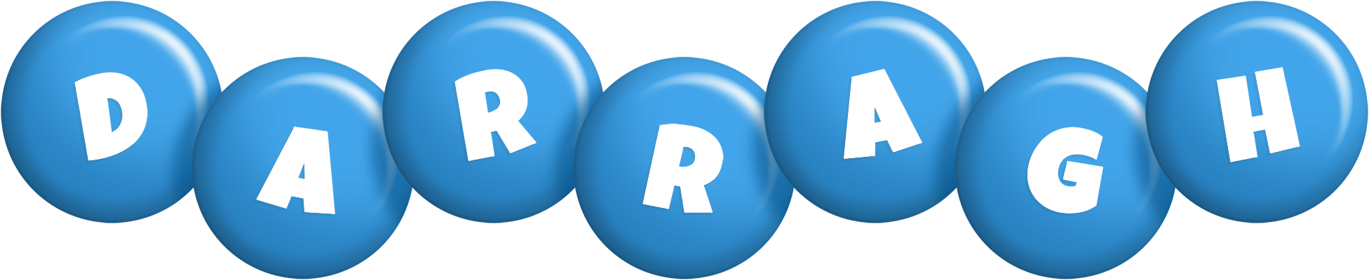 Darragh candy-blue logo
