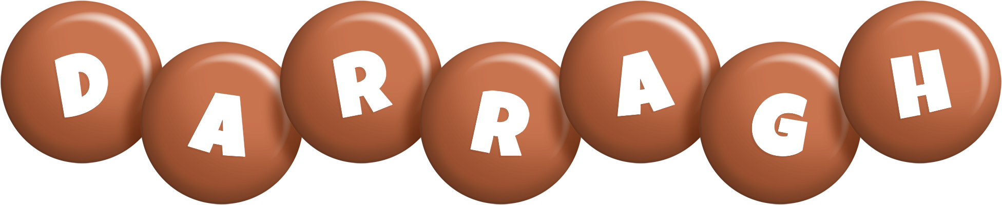 Darragh candy-brown logo