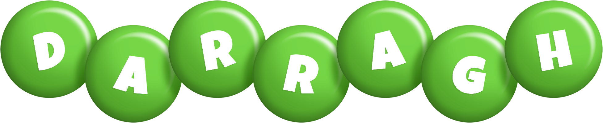 Darragh candy-green logo