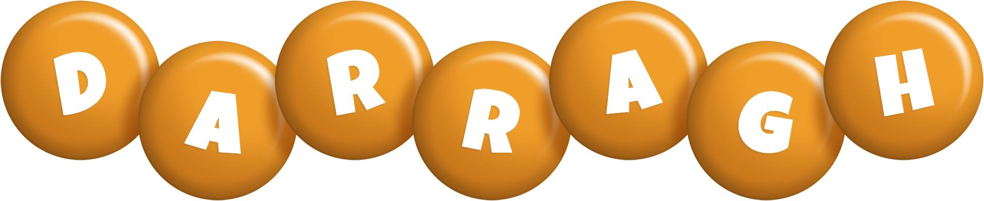 Darragh candy-orange logo