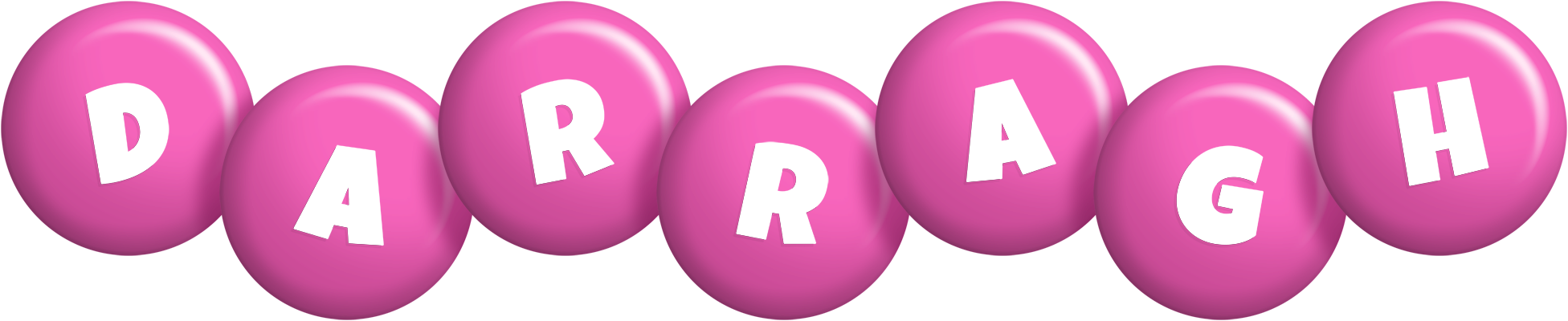 Darragh candy-pink logo