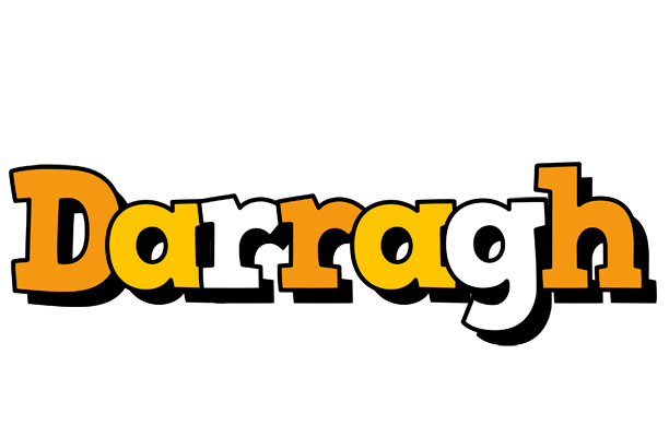 Darragh cartoon logo