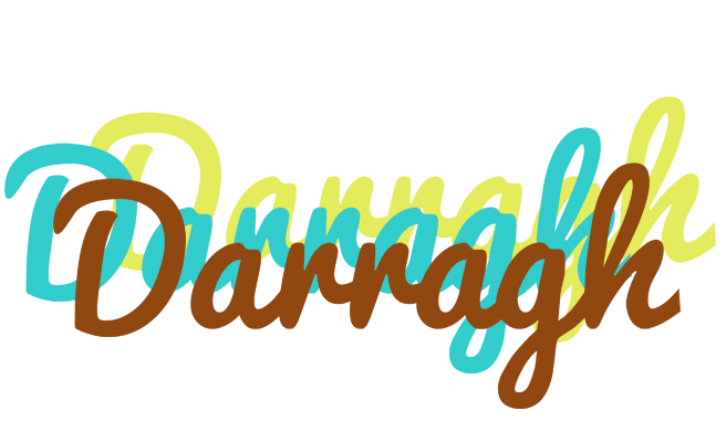 Darragh cupcake logo
