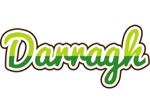 Darragh golfing logo