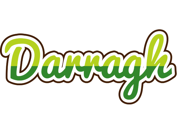 Darragh golfing logo