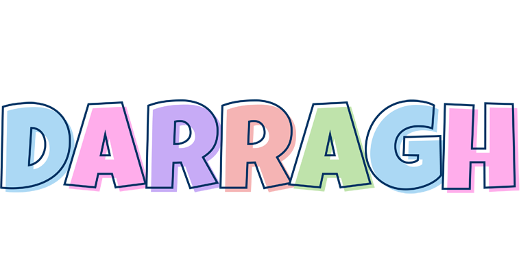 Darragh pastel logo
