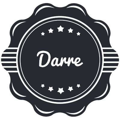 Darre badge logo