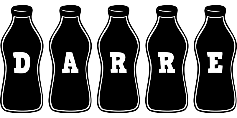 Darre bottle logo