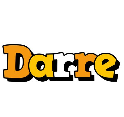 Darre cartoon logo