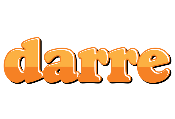 Darre orange logo