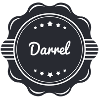 Darrel badge logo