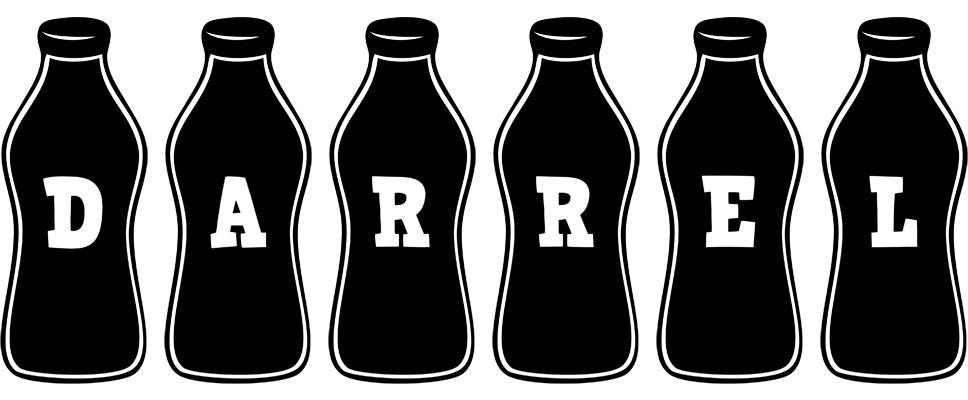 Darrel bottle logo