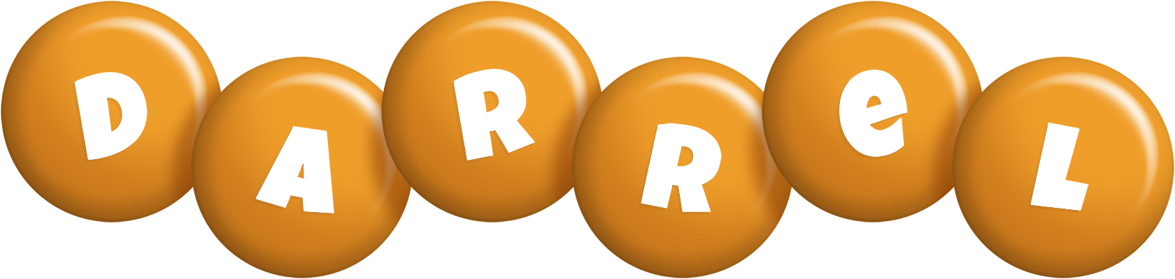 Darrel candy-orange logo