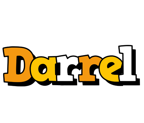 Darrel cartoon logo
