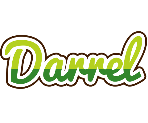 Darrel golfing logo